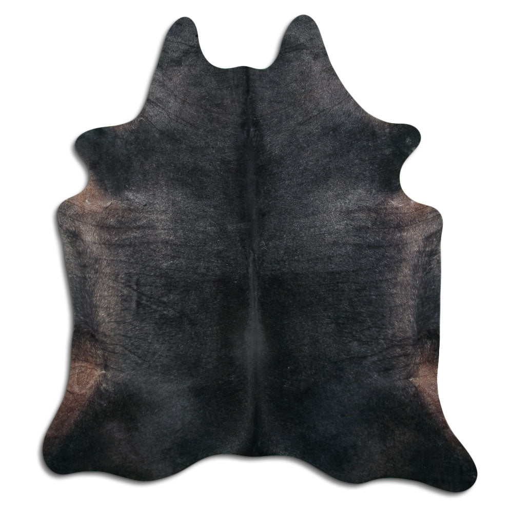 Cowhide Rug Coffee Large