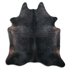 Cowhide Rug Coffee Large