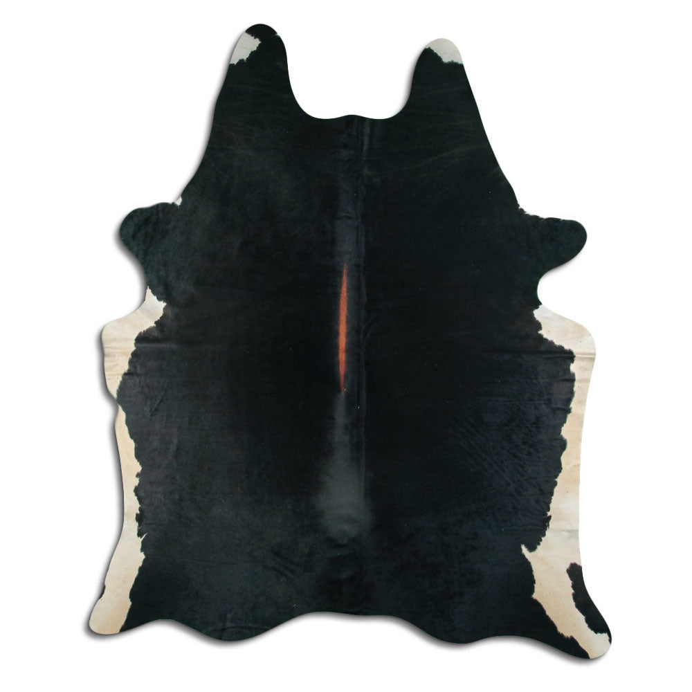 Cowhide Rug Coffee Large