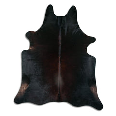 Cowhide Rug Coffee Large