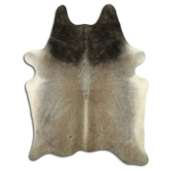 Cowhide Rug Grey Medium