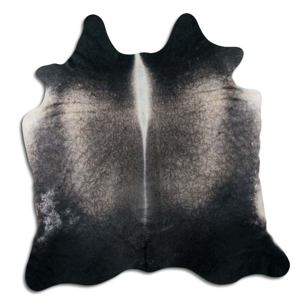 Cowhide Rug Grey Medium