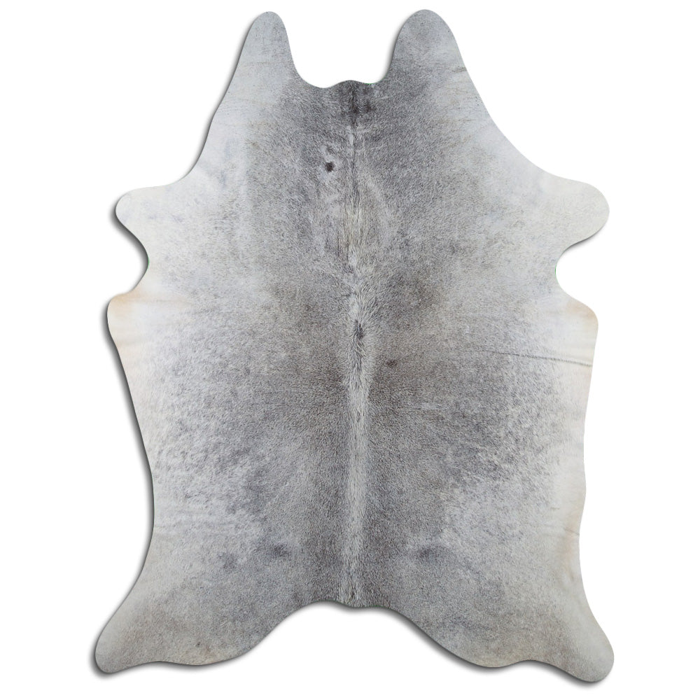 Cowhide Rug Grey Medium