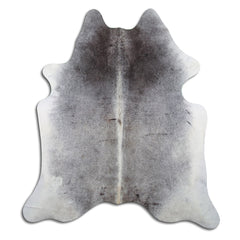 Cowhide Rug Grey Medium