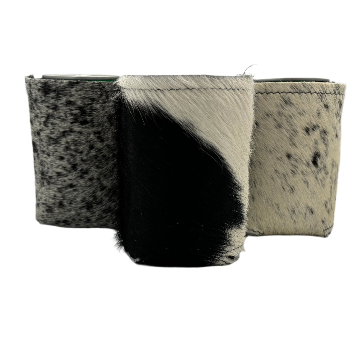 Can Koozie - Natural Cowhide