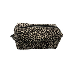 Toiletry Bags Printed Cowhide