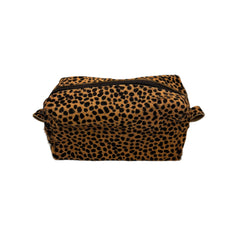 Toiletry Bags Printed Cowhide