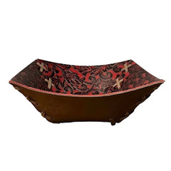 Red Floral Bowl